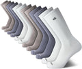 Calvin Klein Mens Crew Socks 12 Pack - Soft Stretch Athletic Fit