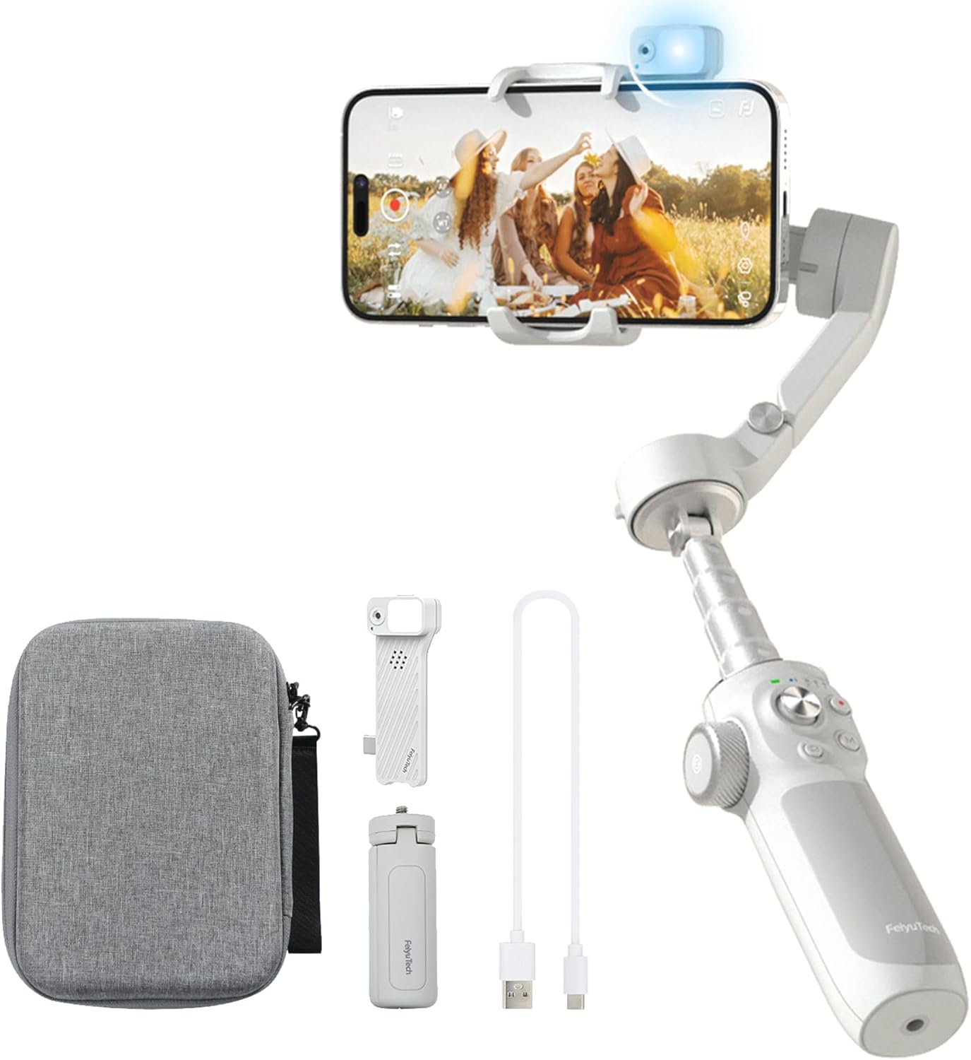 FeiyuTech VB 4 Smartphone Gimbal with Extendable Rod and More