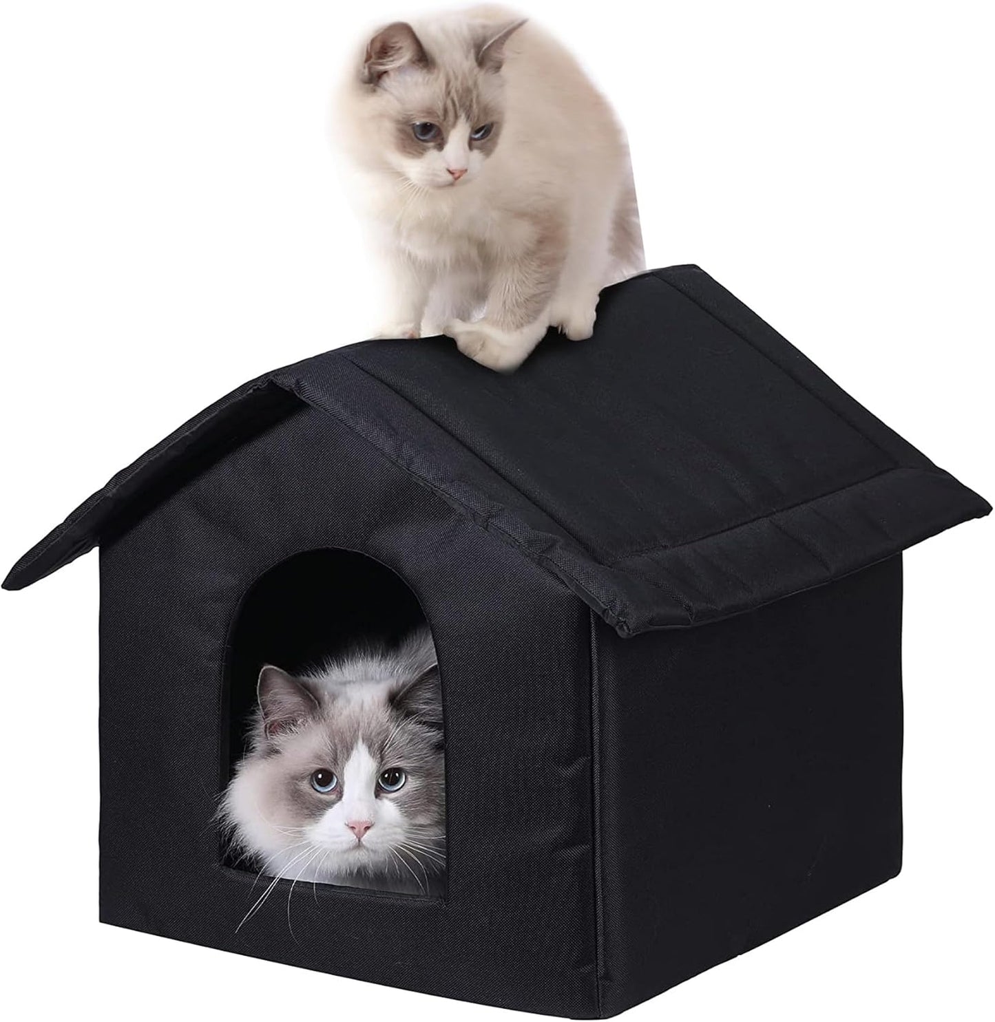 Large Waterproof Outdoor Cat House by HONG RI SHENG