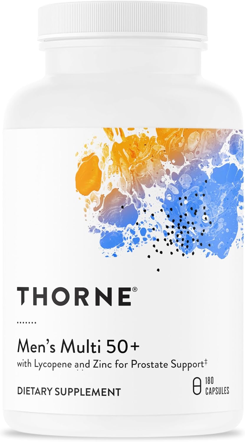 THORNE Men's Multi 50+ Comprehensive Daily Multivitamin Review