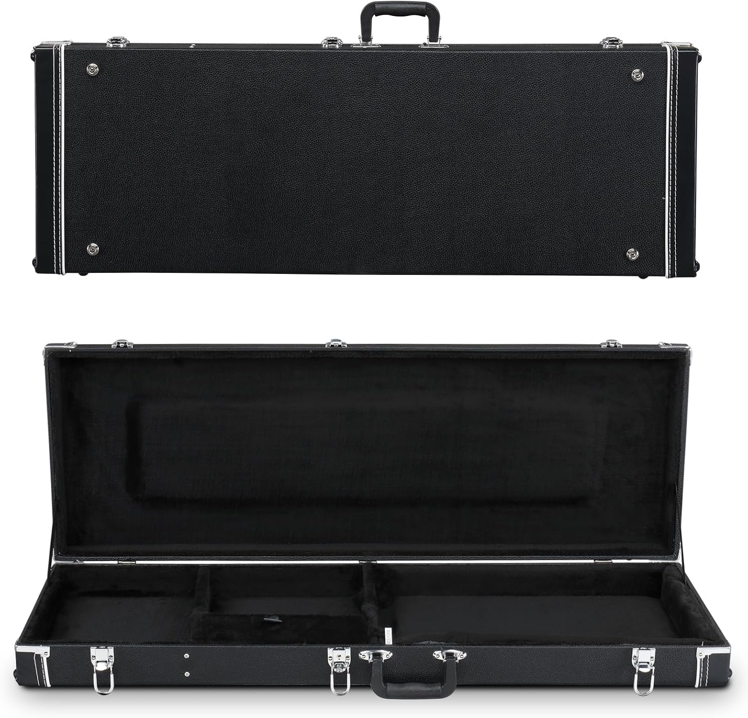 Ktaxon Electric Guitar Hard Case for 39-Inch Guitars with Lock