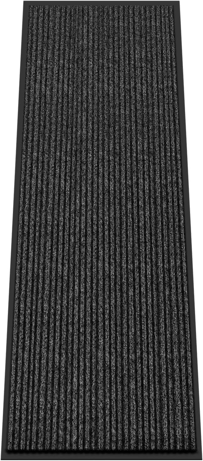 Kuyal Front Door Mat 2ftx6ft Heavy Duty Non-Slip Welcome Mat