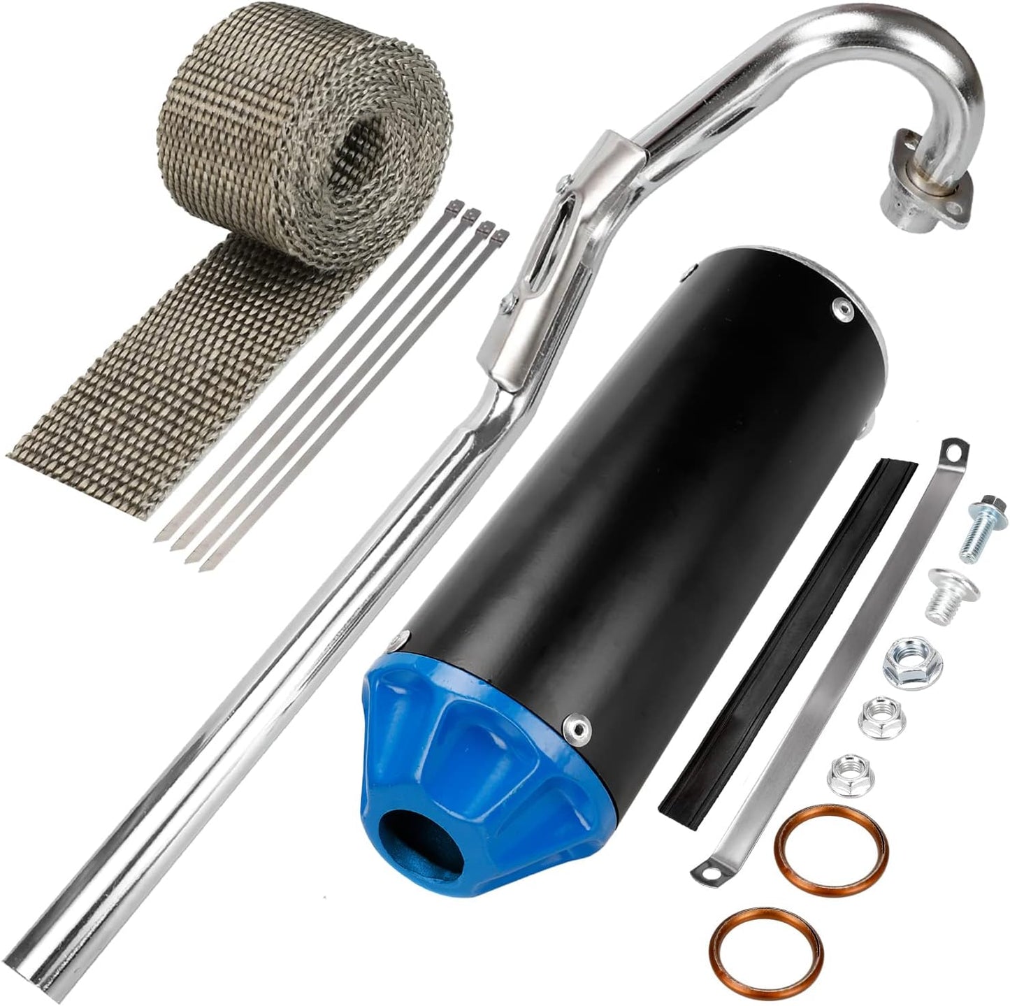 28mm Exhaust Muffler Assembly for 50cc to 125cc Dirt Bikes