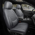 FREESOO Front Car Seat Covers - Luxury Breathable Waterproof Faux