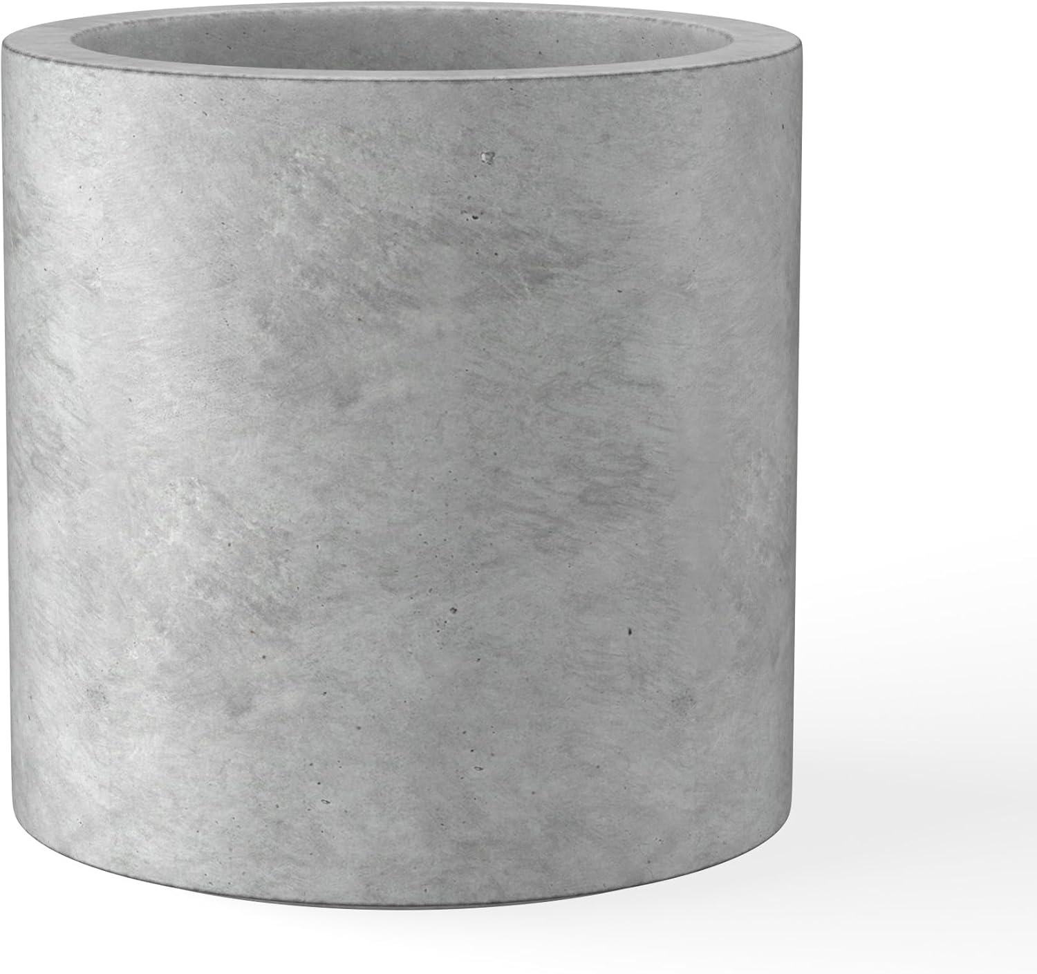 Kante 15.7in Dia Round Concrete Planter for Modern Spaces