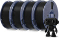 SUNLU High Speed PLA Meta Filament Bundle Black 4KG - Fast, Low-Warp