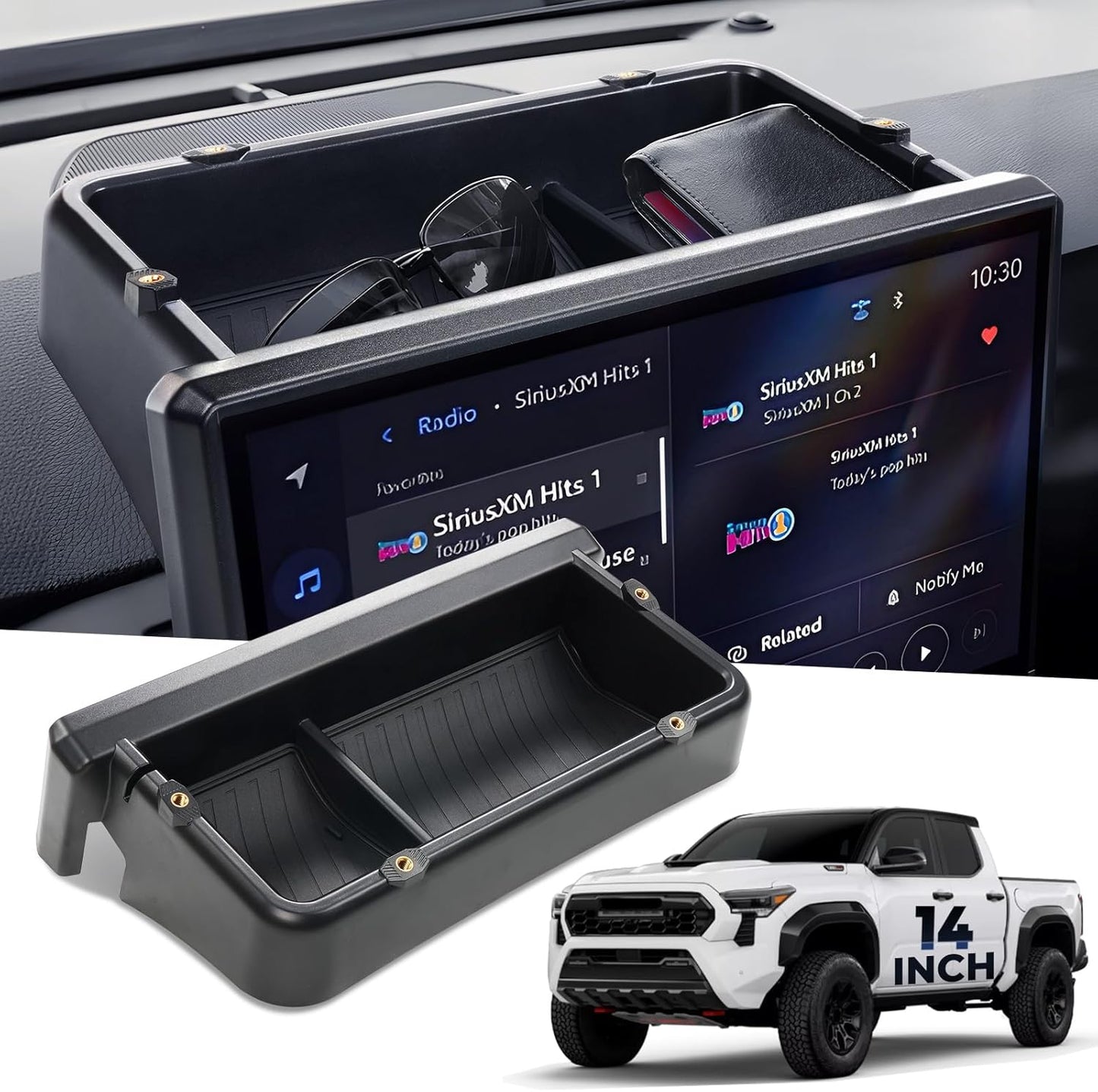Dashboard Storage Tray Organizer for Toyota Tacoma & 4Runner