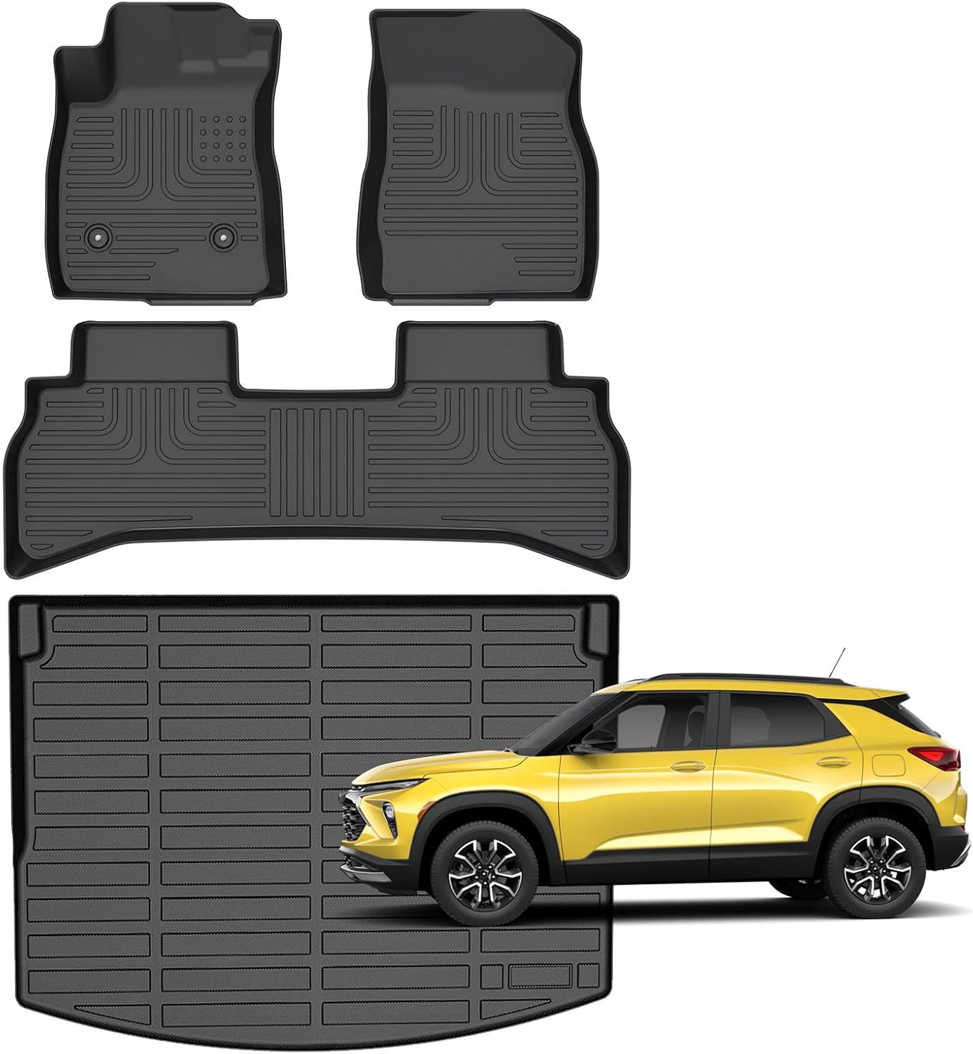 Custom Fit Floor Mats for Chevy Trailblazer FWD 2021-2026
