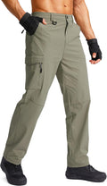Men's Hiking Cargo Pants Water Resistant Quick Dry - Multi Pocket 7