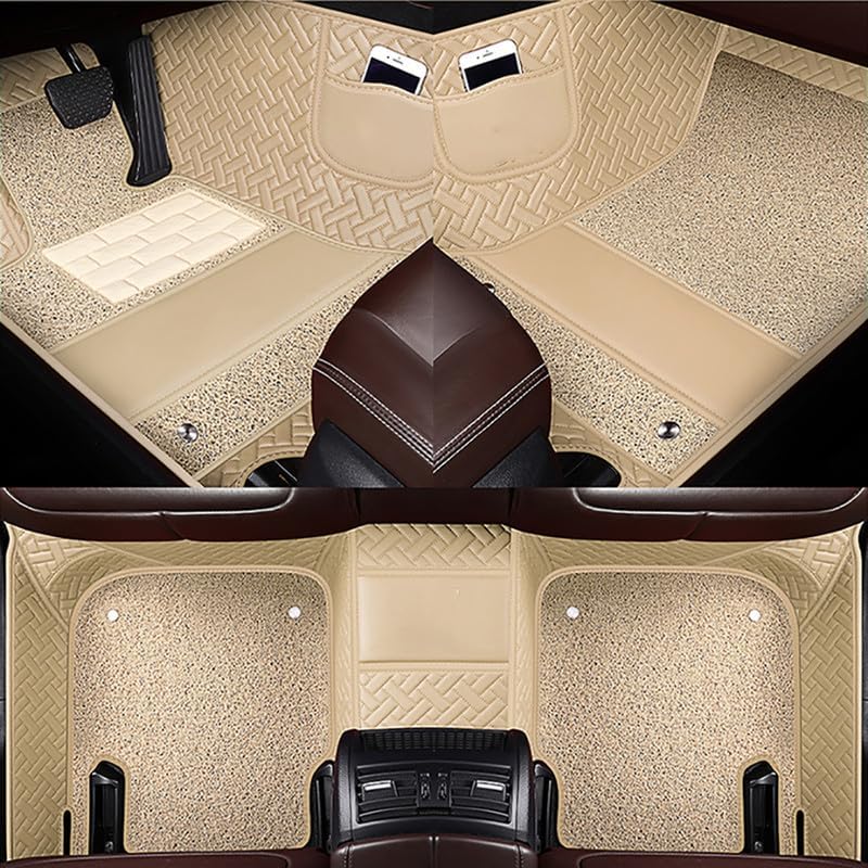 Custom Dual Layer Car Mats Full Set for Lincoln Models 2000-2025