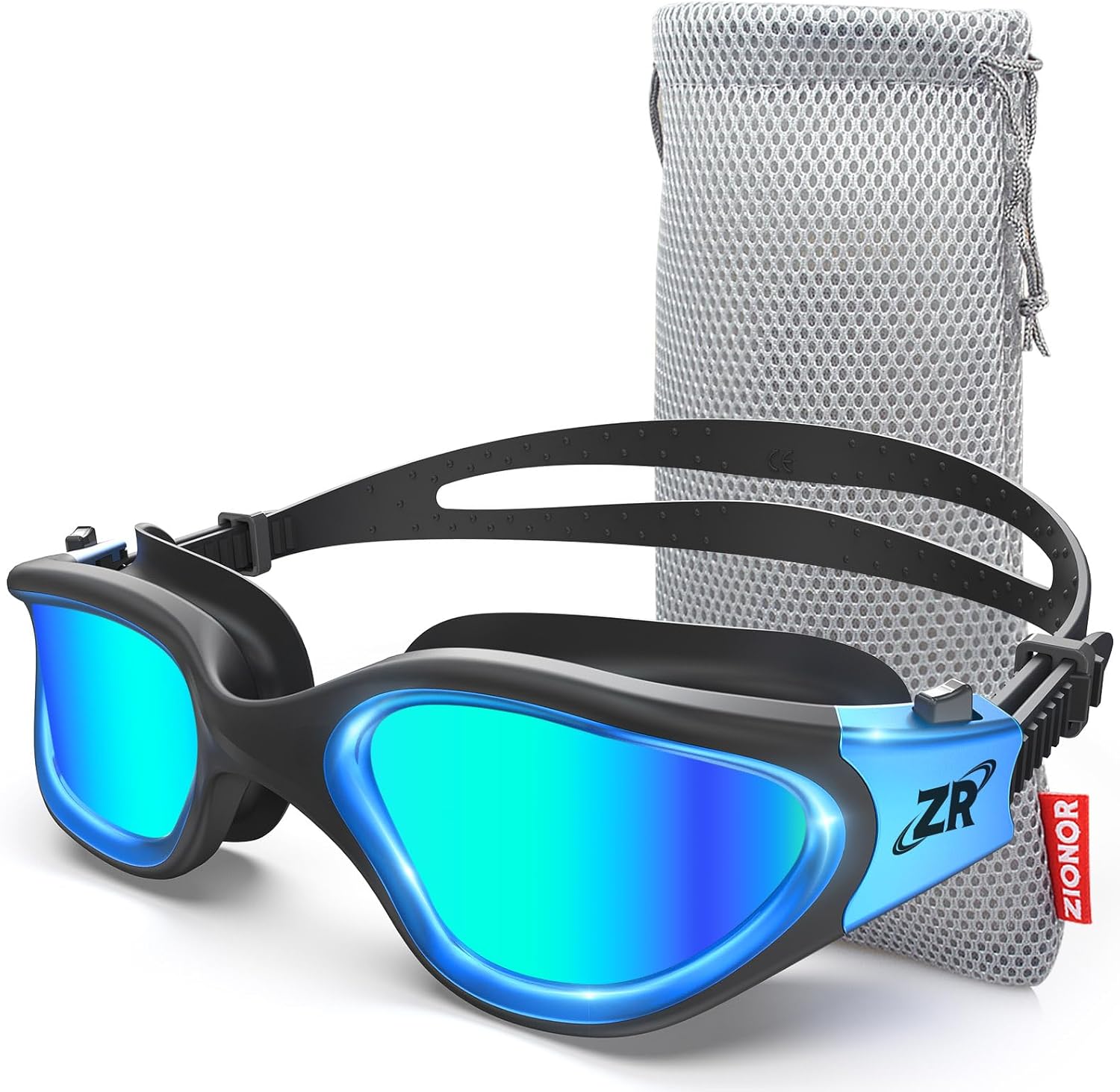 ZIONOR Swim Goggles G1 MAX Polarized Anti-Fog for All Swimmers
