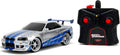 Jada Toys Fast & Furious 1:24 2002 Nissan GT-R R34 RC Car - Ready