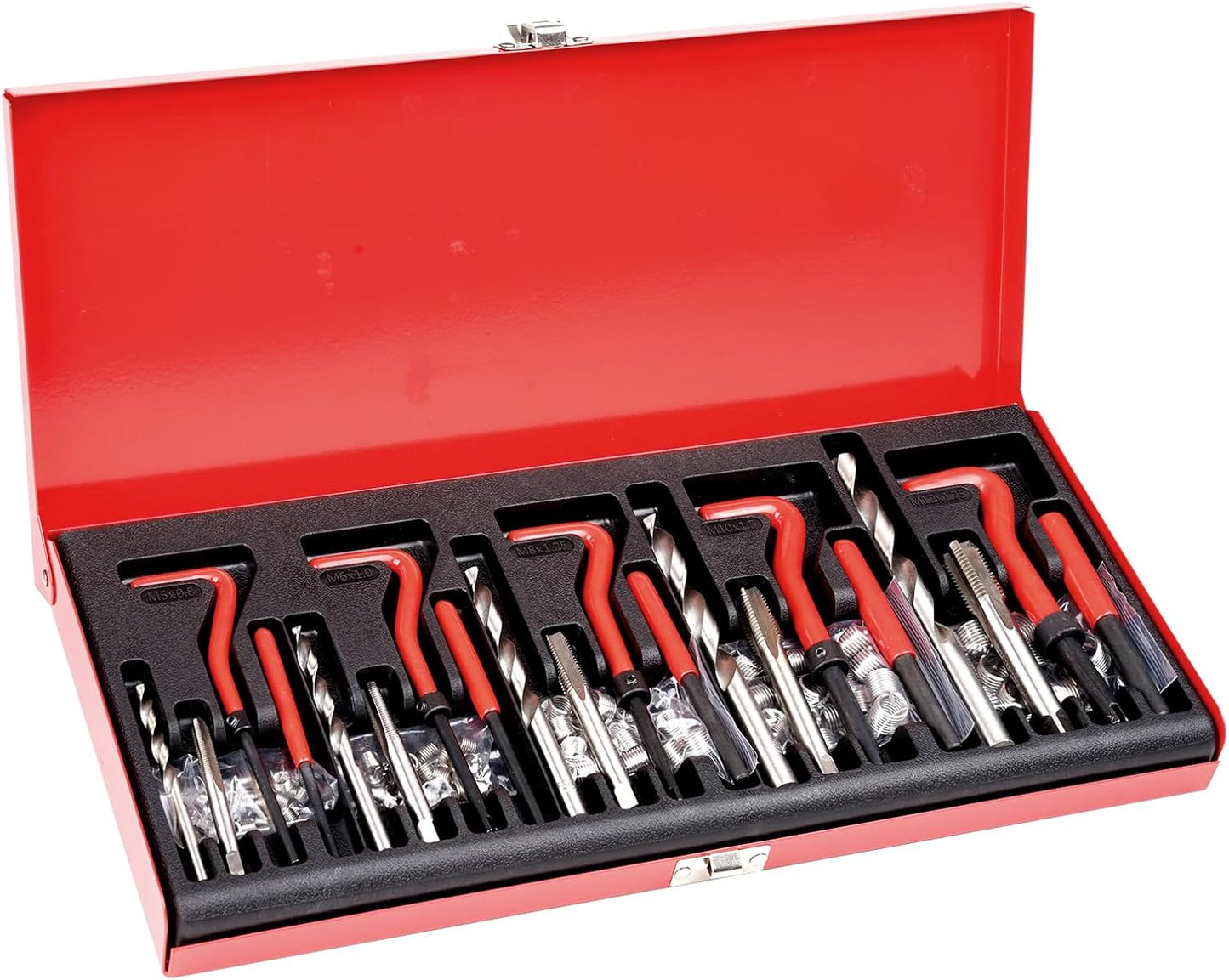 VEVOR Thread Repair Kit - 166 Piece Metric HSS Drill Set