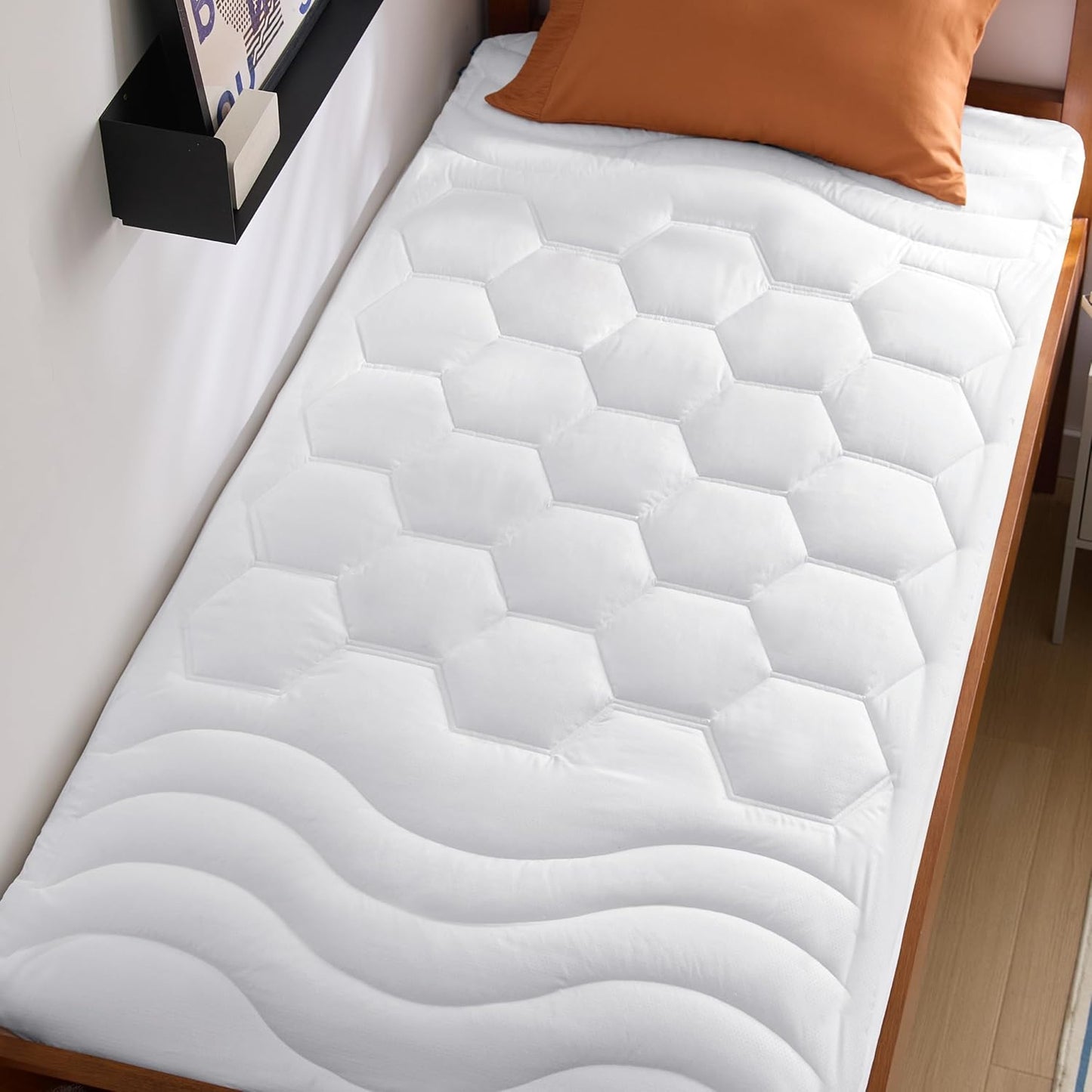 Bedsure Twin Mattress Pad Cover for Ultimate Comfort and Support
