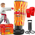 Inflatable Boxing Toy for Boys Age 4-8-12 - 4 ft Durable Punch Box