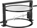only fire Santa-maria Style Grill Rotisserie System Adjustable Cooking