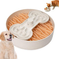 Slow Feeder Dog Bowl for Large Dogs - Adjustable Speed Puzzle Feeder