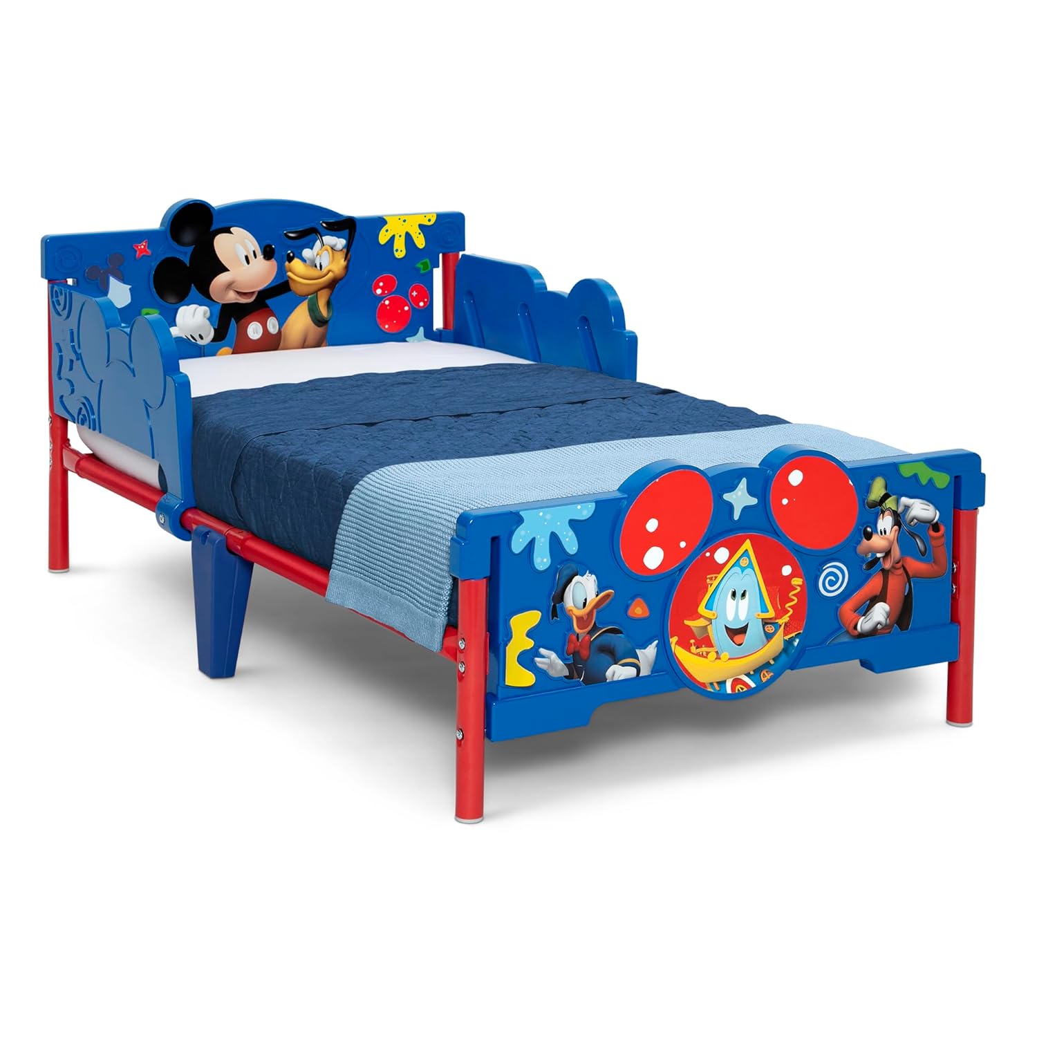 Delta Children Mickey Mouse 3D Toddler Bed for Fun Sleep