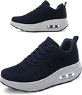 Platform Sneakers for Women Air Cushion Walking Shoes (Style NJB1)