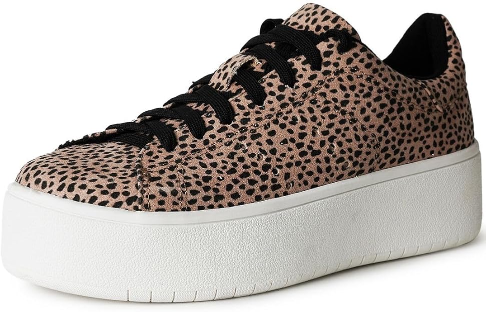 J. Adams Hero Platform Sneakers for Women - Stylish Lace Up Shoes