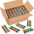 250 Sets Crayons of 4 Colors, 1000 Count Mini Crayon Packs - Bulk Kids