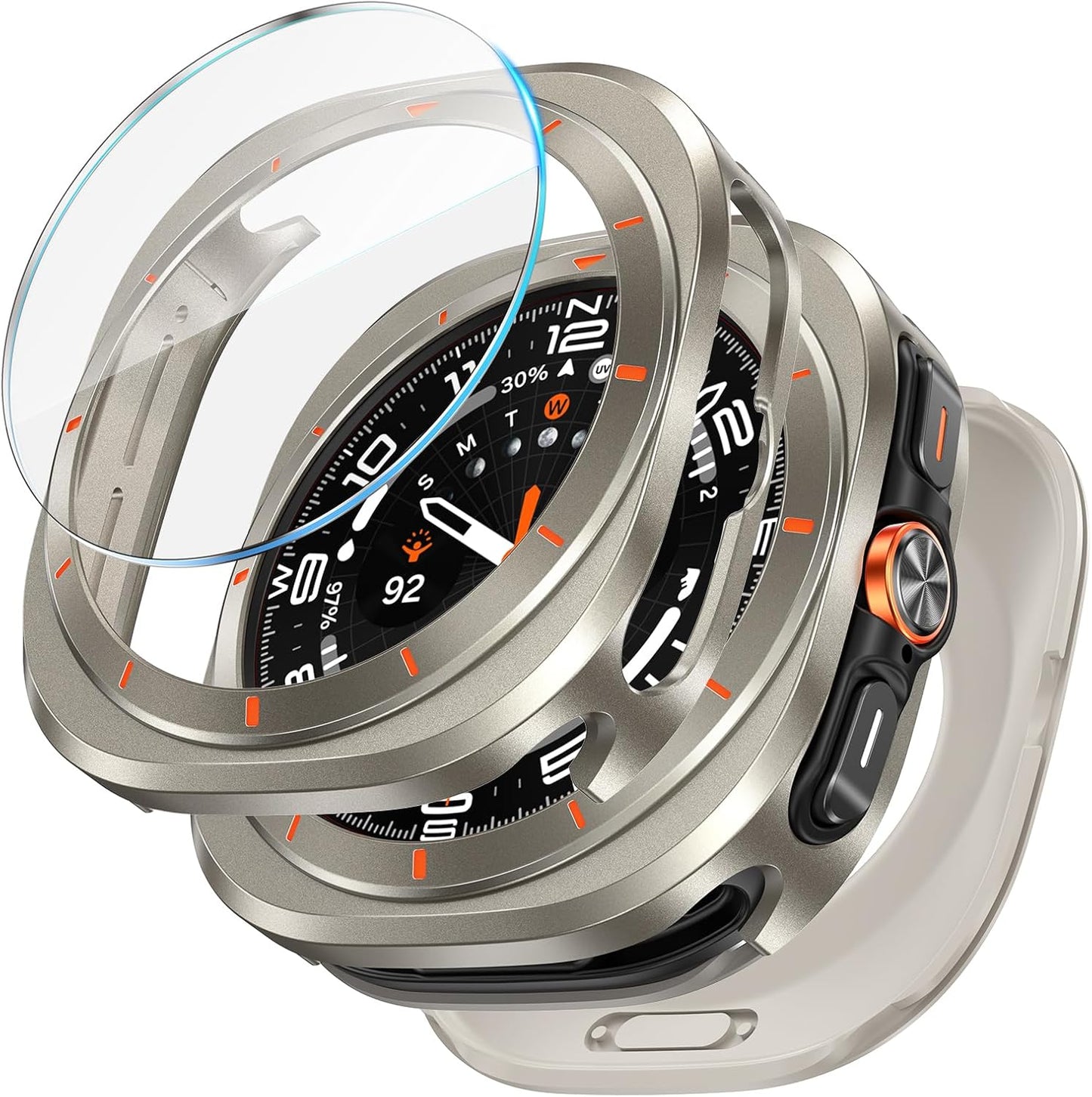 LETOID Titanium 3-in-1 Galaxy Watch Ultra Case