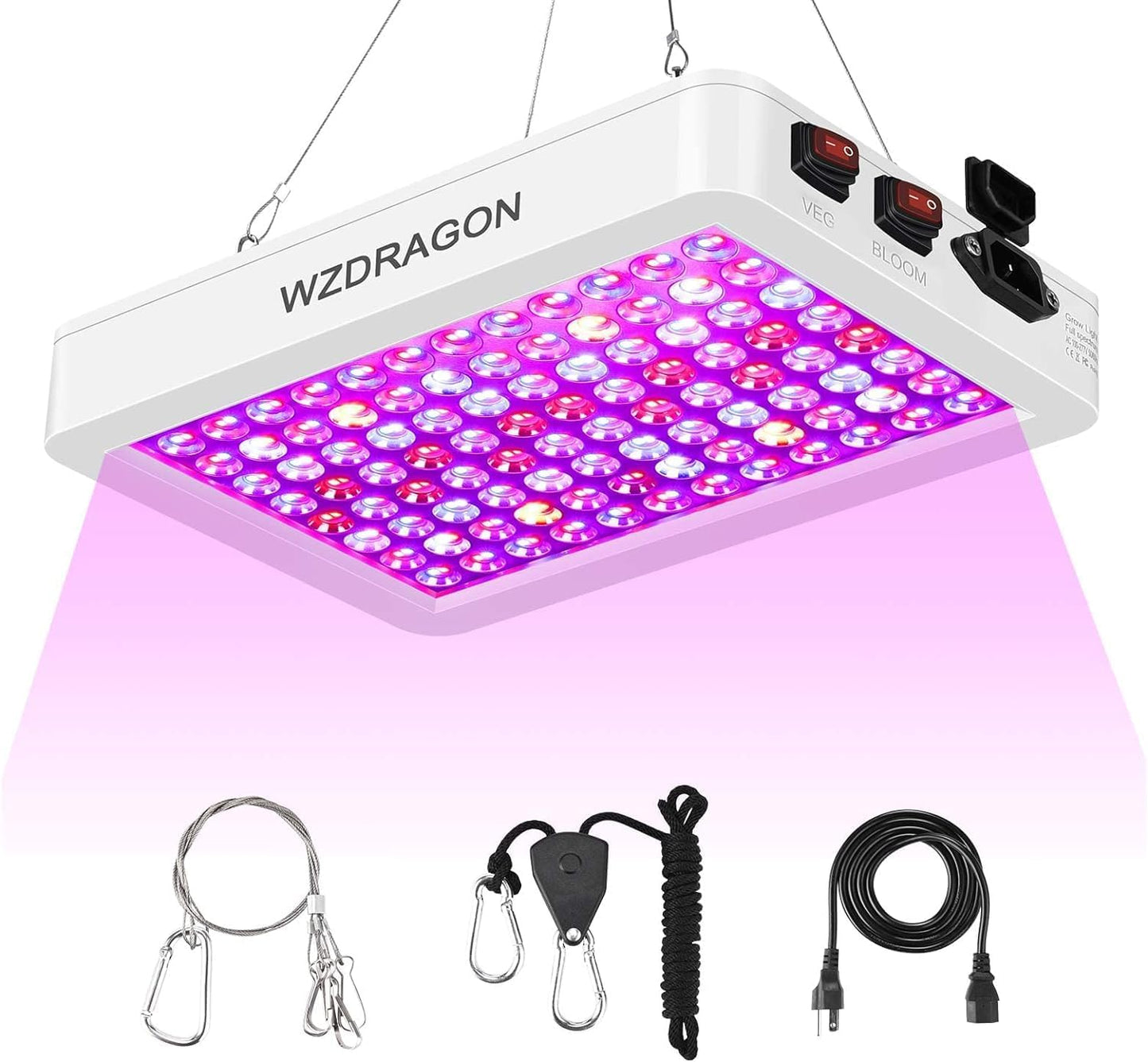 Double Chip Full Spectrum LED Grow Light for Optimal Plant Growth