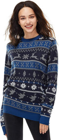 Ugly Christmas Sweater for Men and Women, Reindeer Design