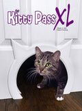 XL Cat Door for Interior Door - Extra Large Cat Door for Homes