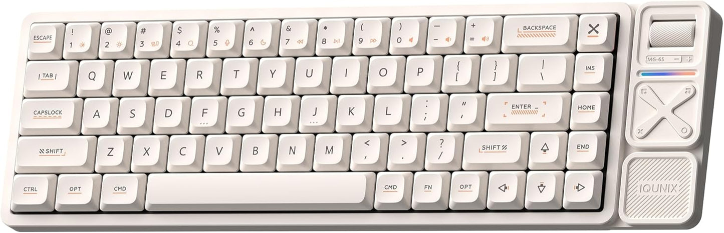 Magi65 Pro Low Profile Mechanical Keyboard for Creamy Typing