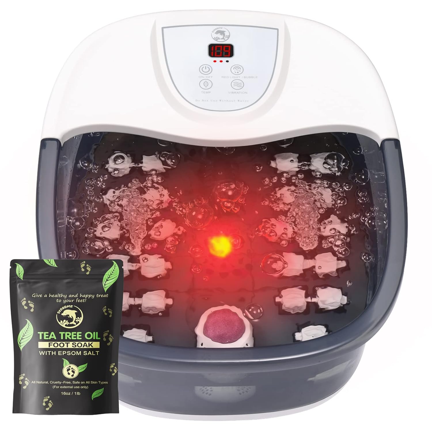 Foot Spa Bath Massager with Heat for Ultimate Relaxation