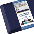 Kitchen Mat Cushioned Anti Fatigue Rug 0.8in Thick - Comfort