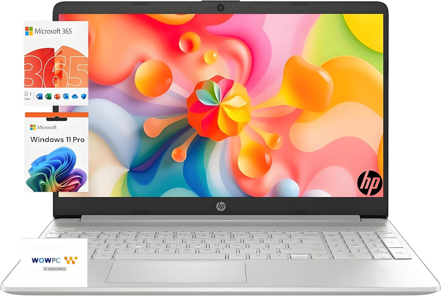 HP 15 inch Laptop with Intel Processor and 512GB SSD Storage