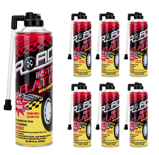 Road Instant Fixes Flat Tire Sealant 16oz for Quick Repairs
