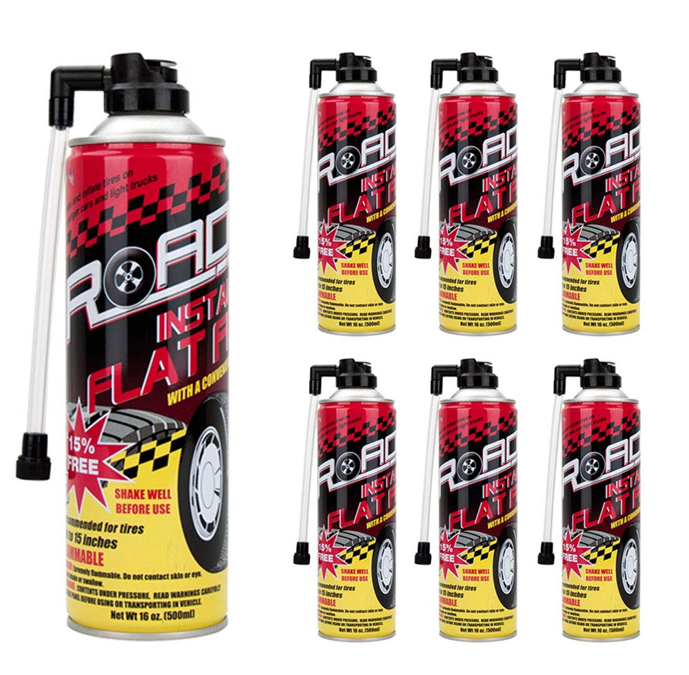 Road Instant Fixes Flat Tire Easy Hose Tire Inflator Sealant 16oz