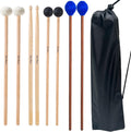 Drum Mallets Kit 4 Pairs - Versatile Percussion Mallet Set