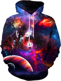 3D Printed Graphic Novelty Hoodie Pullover - Vivid Unisex Design