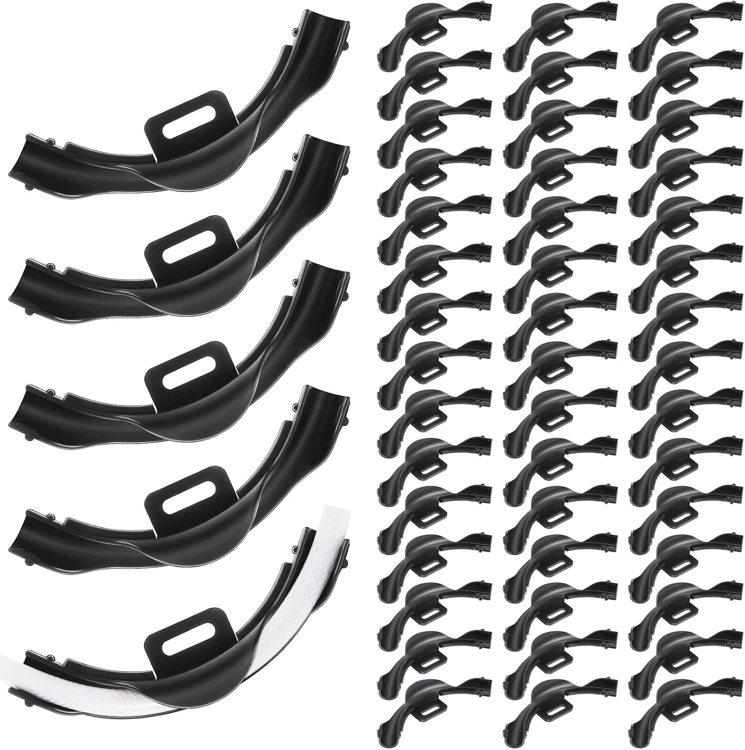 50 Pcs 1/2 Inch PEX 90 Degree Bend Support for Easy Installation