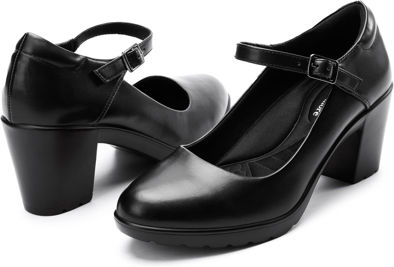 Mary Jane Heels with Arch Support for All-Day Comfort