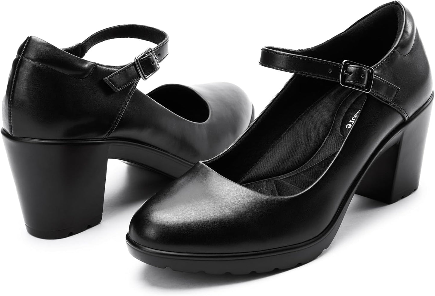 Mary Jane Heels with Arch Support for All-Day Comfort
