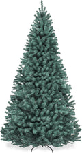 9ft Realistic Blue Spruce Artificial Christmas Tree - Full, Tapered