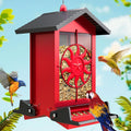 Squirrel Proof Bird Feeders for Outdoors - Large 5LB Metal Feeder