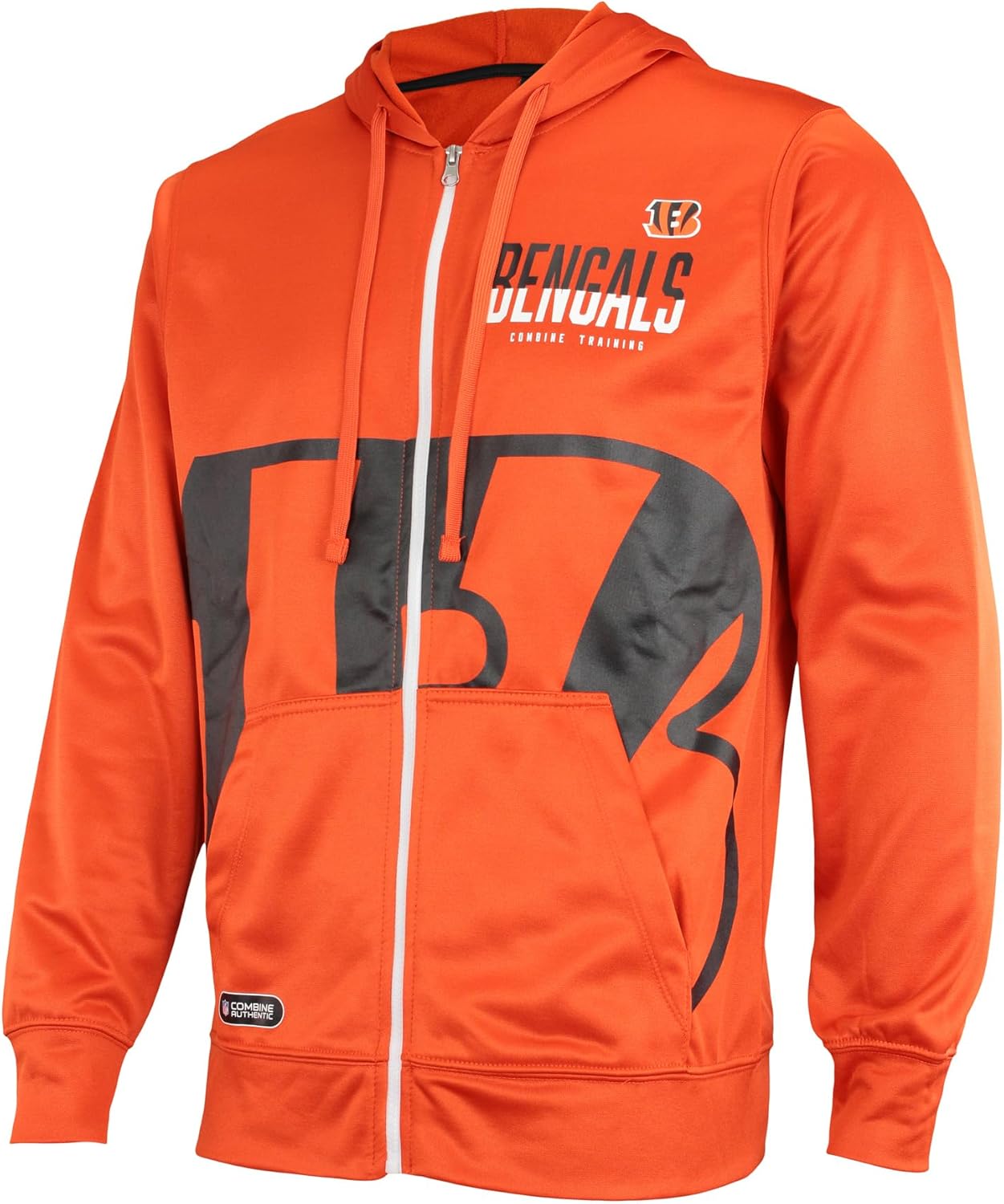 Outerstuff NFL Men's Drill Team Colors Full Zip Performance Hoodie