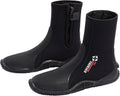 Skyone Neoprene Dive Boots 5MM Wetsuit Booties - Warm, Anti-Slip Fit