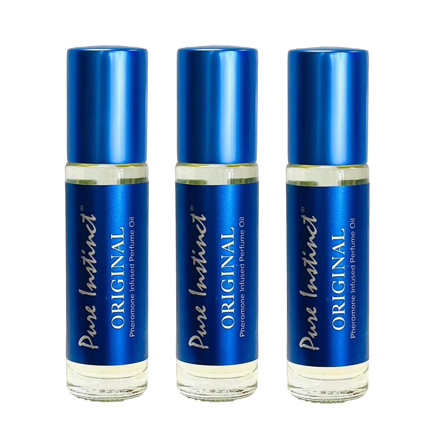 Pure Instinct Roll-On 3-Pack Pheromone Infused Essential Oil