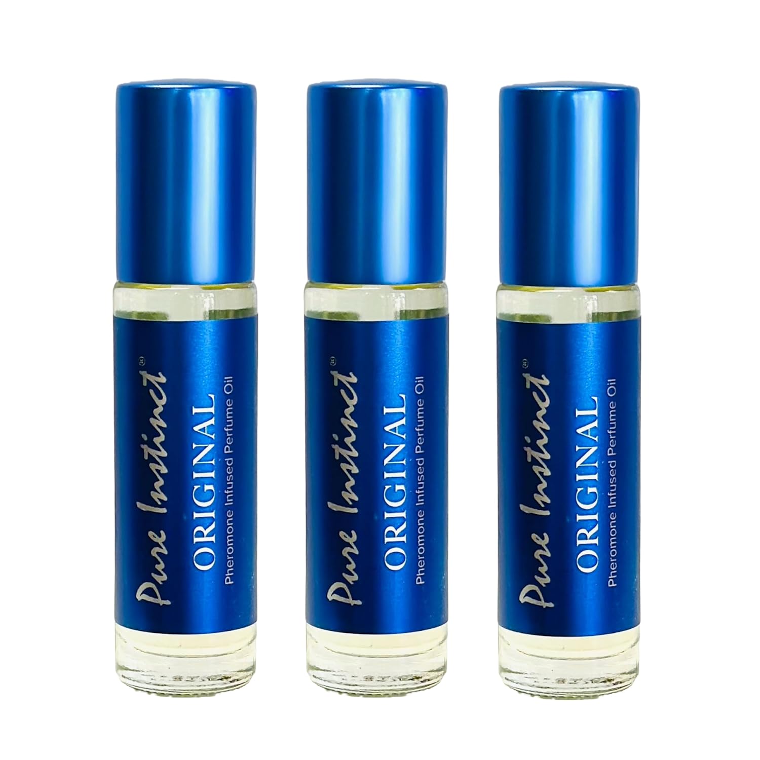Pure Instinct Roll-On 3-Pack Pheromone Infused Essential Oil