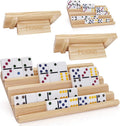 Domino Racks with Stand Set of 4 - Organized, Stable Play