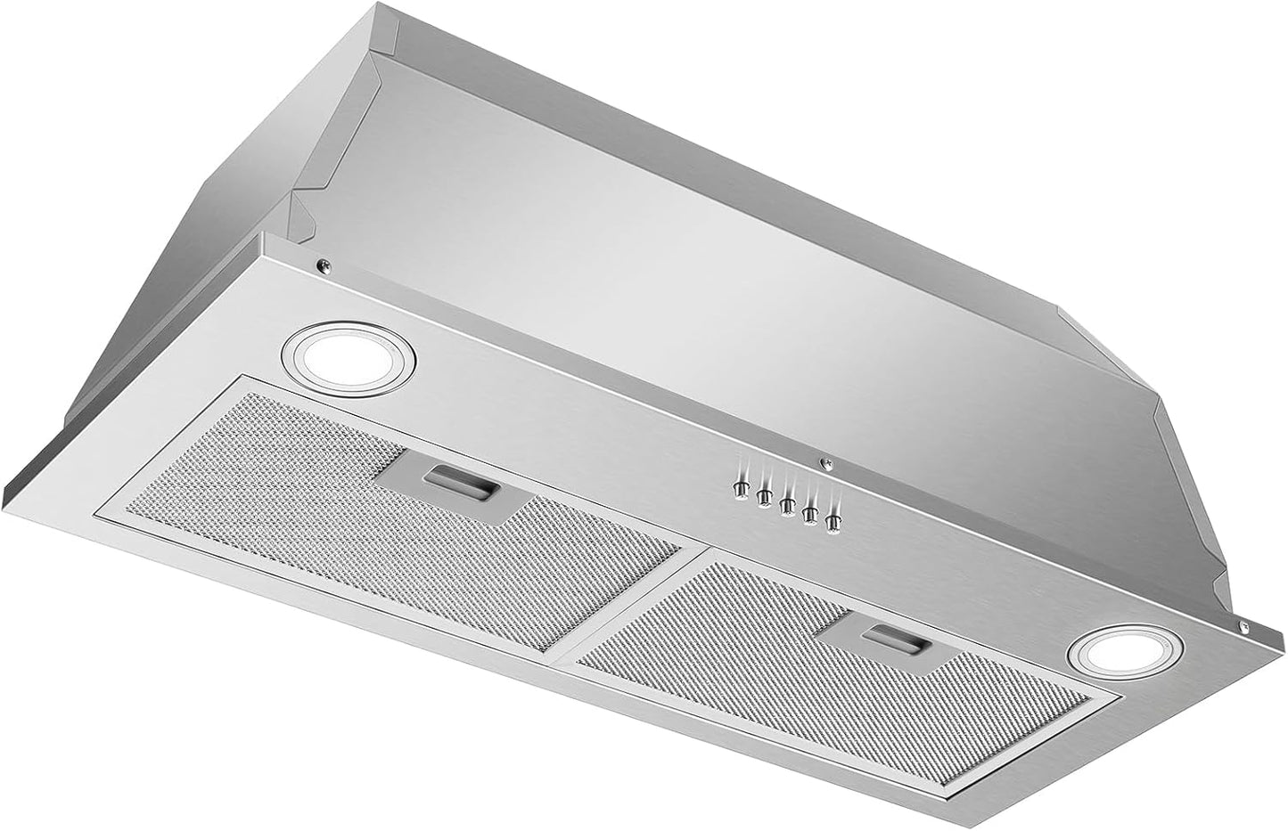 30 Inch Stainless Steel Range Hood Insert with 600 CFM Power