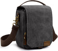 S-ZONE Small Canvas Camera Bag for DSLR Mirrorless - Padded Protection