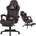 Gaming Chair 400 lbs High Back Computer Chair with Footrest